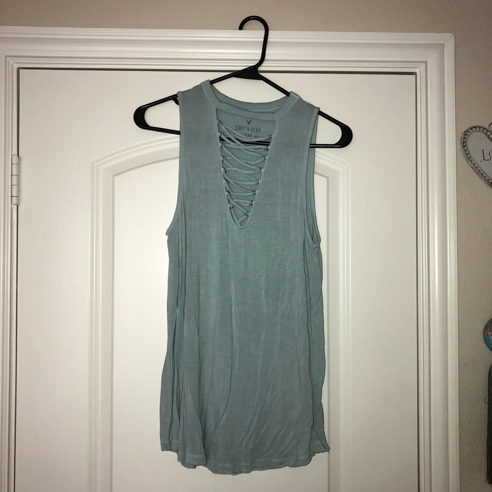 Super cute cross tank